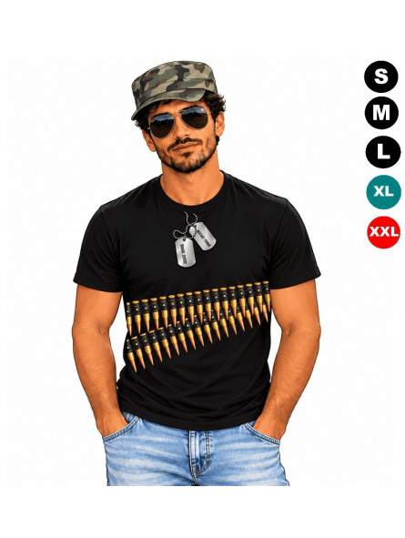Déguisement Village people - Militaire