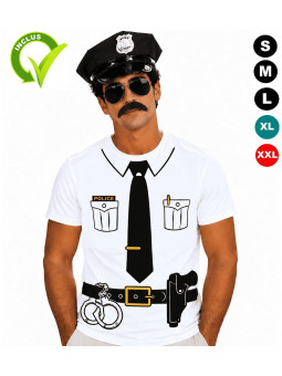Déguisement Village people - Flic