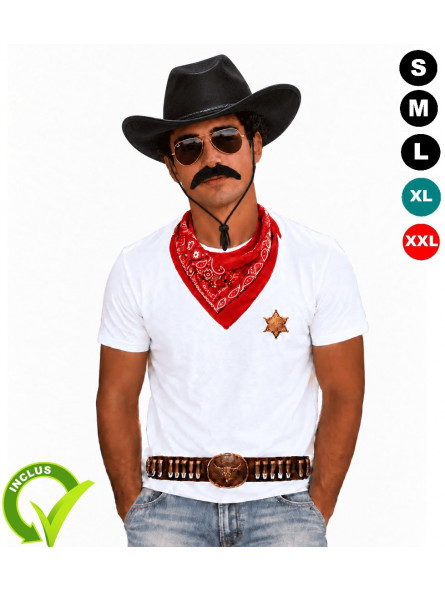 Déguisement Village people - Cowboy