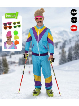 Déguisement complet Les Bronzés font du ski Homme