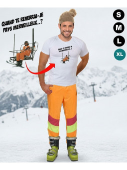 Déguisement Les Bronzés font du ski - Tshirt