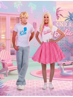 Déguisement couple Ken et Barbie