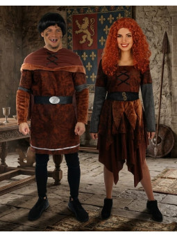 Déguisement Couple Les visiteurs Jacquouille et Dame ginette