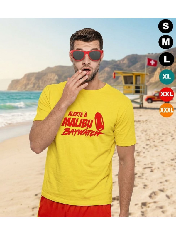 Tee shirt Alerte à Malibu