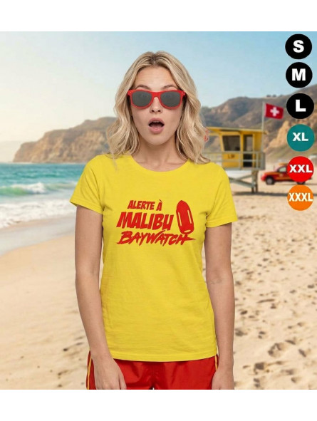 Tshirt "Alerte à malibu"