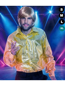 chemise claude françois à paillettes