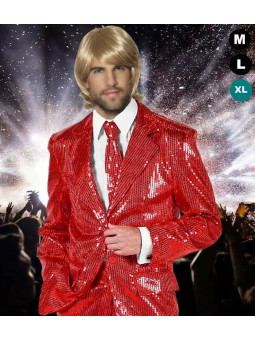 veste paillettes claude françois déguisement