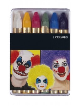 6 crayons gras de maquillage