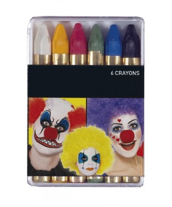 6 crayons gras de maquillage