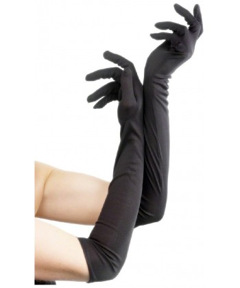 Paire de gants noirs  Cat Woman