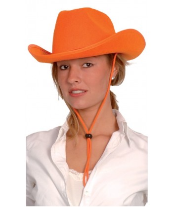 Chapeau de Cow-girl orange