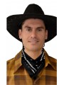 Bandana de cowboy noir