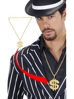 Collier pendentif Dollar Al Capone