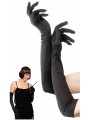 Longs gants noirs