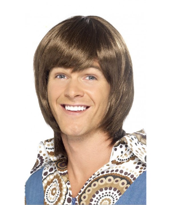 perruque homme disco