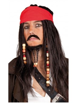 Perruque de Jack sparrow