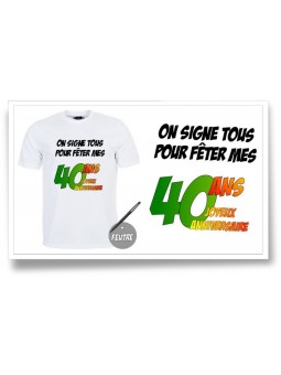 Tshirt "Cravate 30ans"