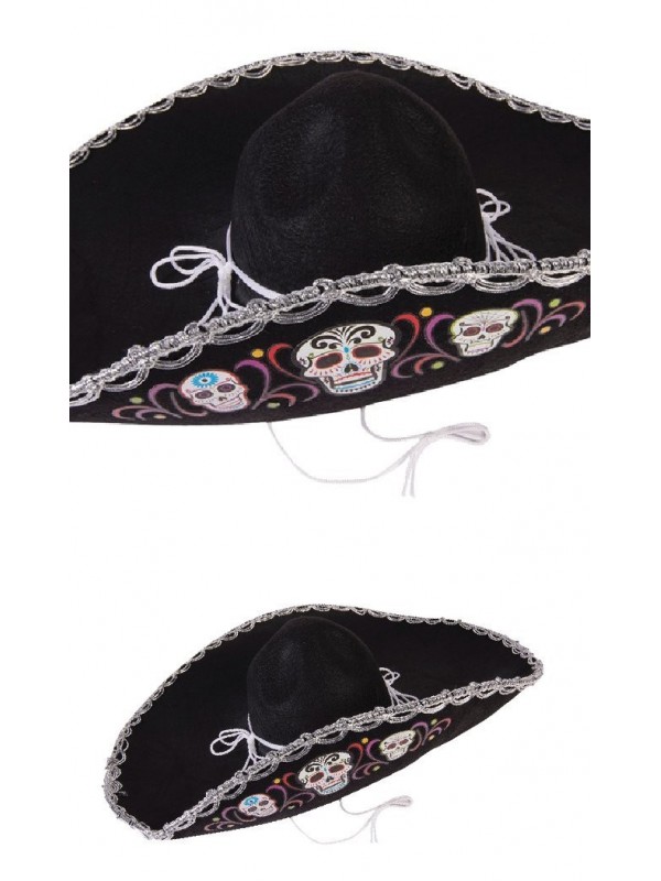 Sombrero "Dia de la muerte"