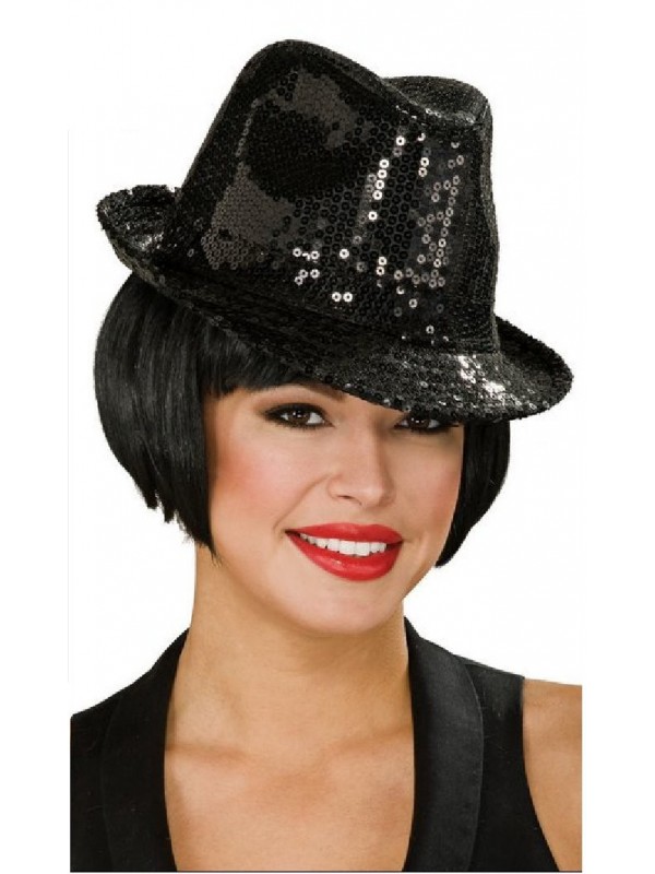 Chapeau à paillettes, Unisexe, Tenue disco, Accessoire disco