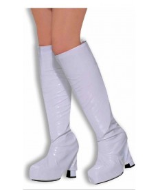 Sur bottes vinyle rouge