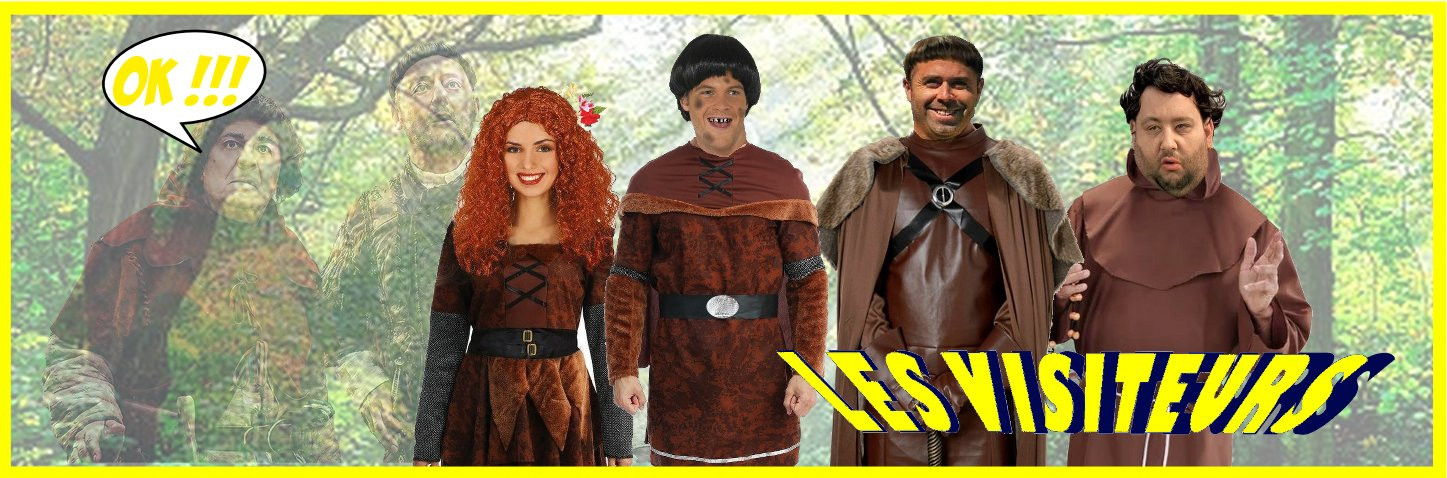 Déguisements Les visiteurs